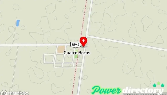 mapa de PANADERIA DON SANTIAGO Panadería en Cuatro Bocas