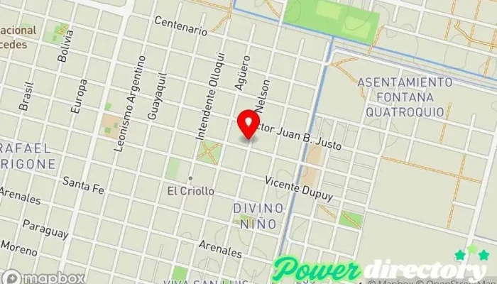 mapa de Panaderia El Renuevo Panadería en Villa Mercedes