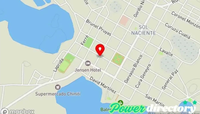 mapa de Panadería El Rincon Panadería en Caá Catí