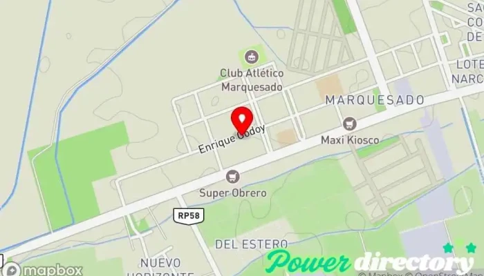 mapa de Panadería EZE Panadería en Rivadavia