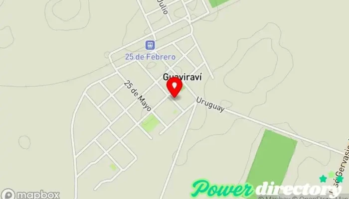 mapa de Panadería Guaviraví Panadería en Guaviraví