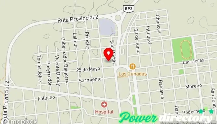 mapa de Panaderia La Nueva Dolores Panadería en La Toma