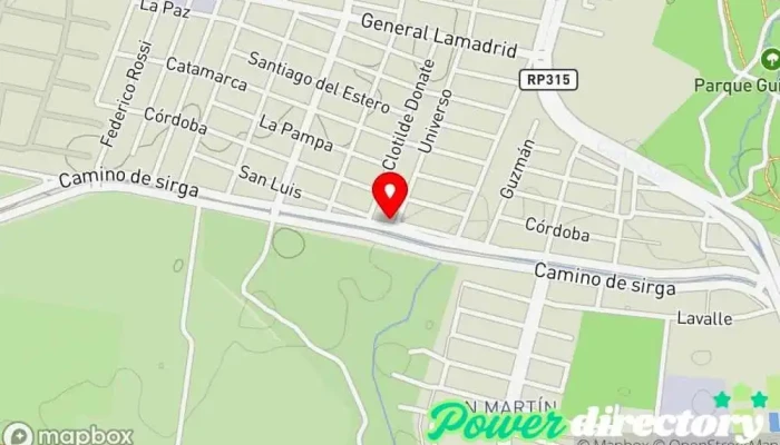 mapa de Panadería las Delicias Panadería en Yerba Buena