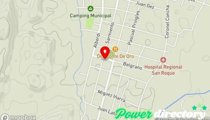 mapa de Panadería Los Hermanos Panadería en San Francisco del Monte de Oro