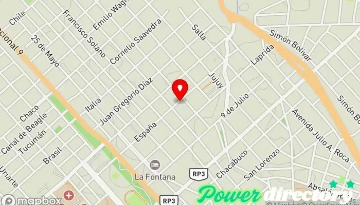 mapa de Panaderia MAC PAN Panadería en Termas de Río Hondo