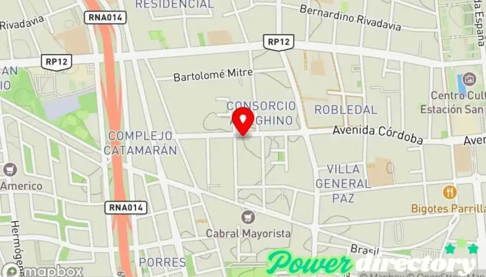 mapa de Panadería Mantequita Panadería en San Juan