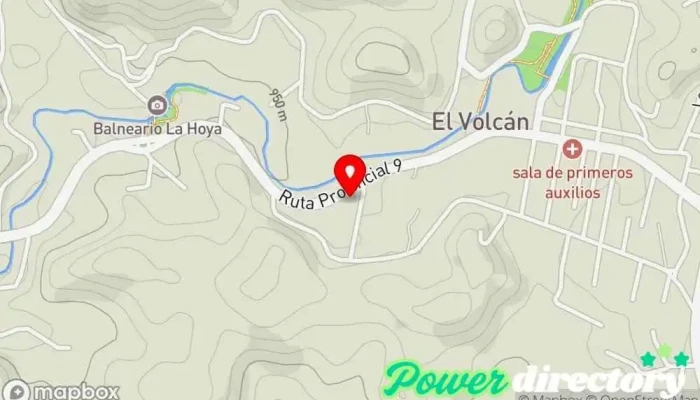 mapa de Panadería Panadería en San Luis