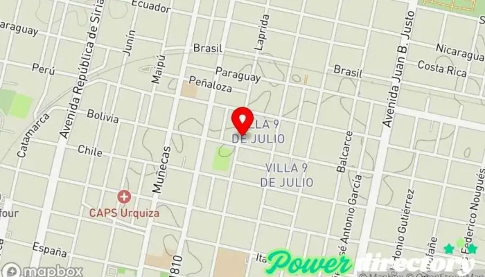 mapa de Panaderia Panadería en San Miguel de Tucumán