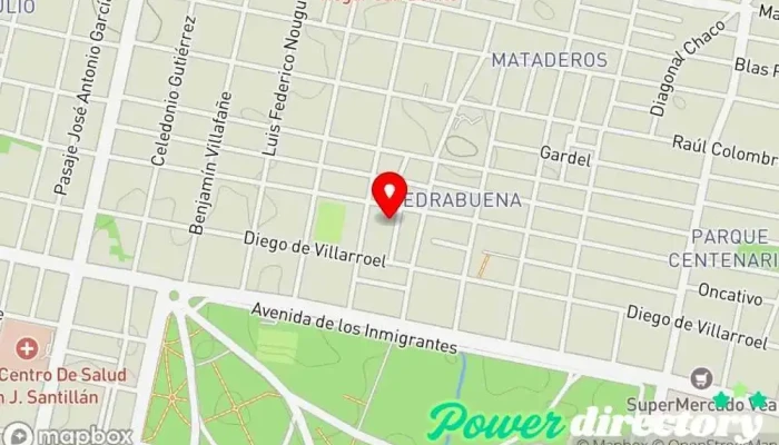 mapa de Panadería Martín Fierro Panadería en San Miguel de Tucumán