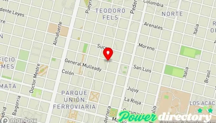 mapa de Panadería Mitú Panadería en Villa Mercedes