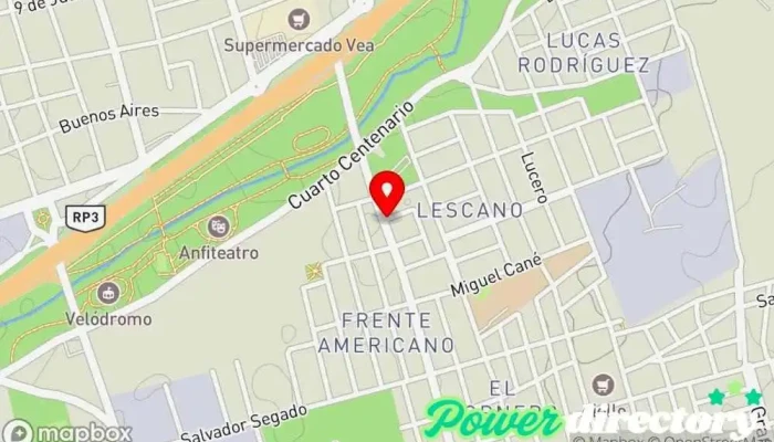 mapa de Panaderia MV Panadería en San Luis
