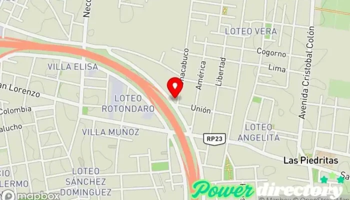 mapa de Panadería Oliverio Panadería en San Juan