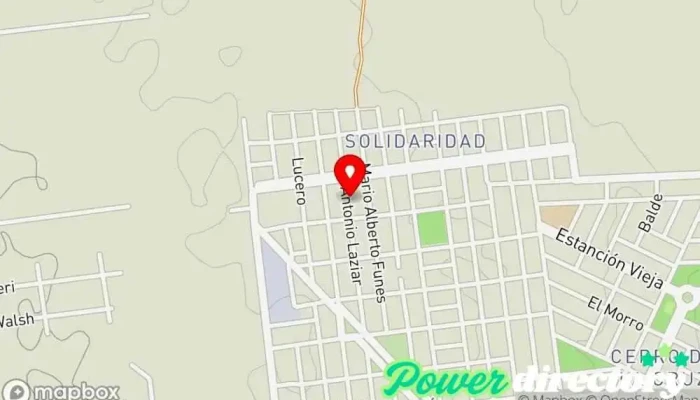mapa de Panaderia Pompeya Panadería en San Luis