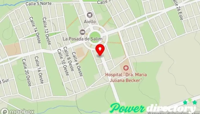 mapa de Panadería Reina De La Paz Panadería en La Punta