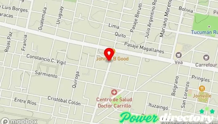 mapa de Panadería (SABOR FAMILIAR Panadería en Yerba Buena