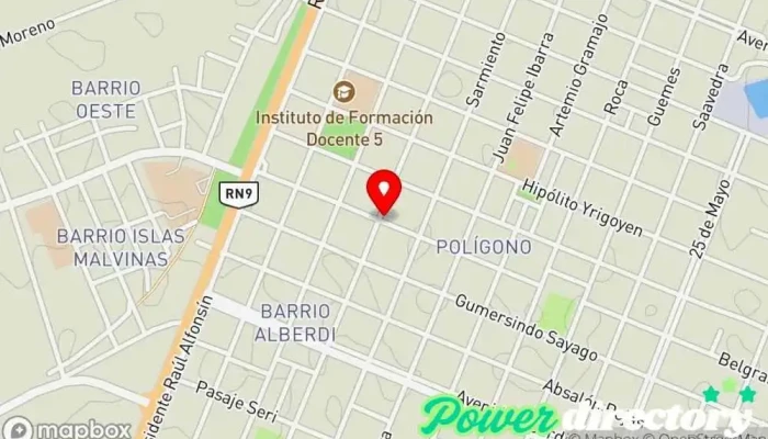 mapa de PANADERIA San Cayetano Panadería en Villa San Martin