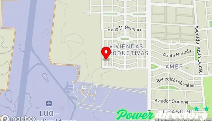 mapa de Panadería teo y thiago Panadería en San Luis
