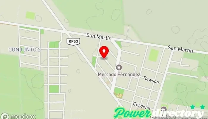 mapa de Panaderia Valentina Panadería en Villa Basilio Nievas