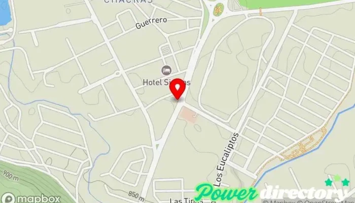 mapa de Panadería Y Cafetería 