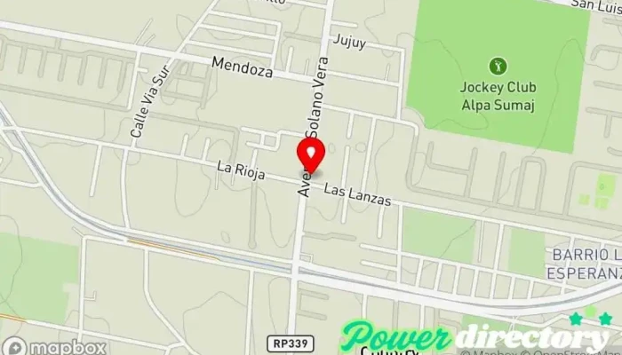 mapa de Panetto Panadería en Yerba Buena