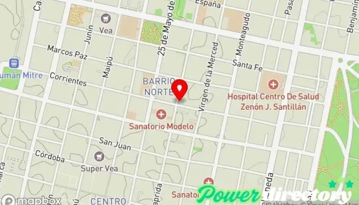 mapa de Panificación Albertus Panadería en San Miguel de Tucumán