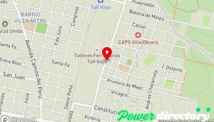 mapa de Panificación Emir Panadería en Tafí Viejo
