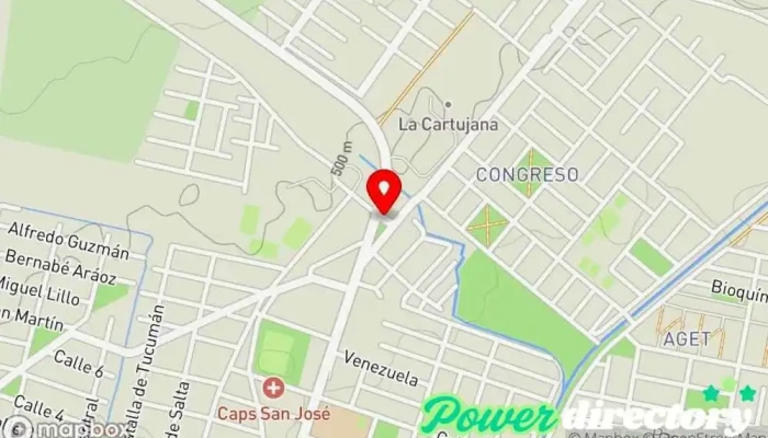 mapa de Panificacion imperial Panadería en Yerba Buena