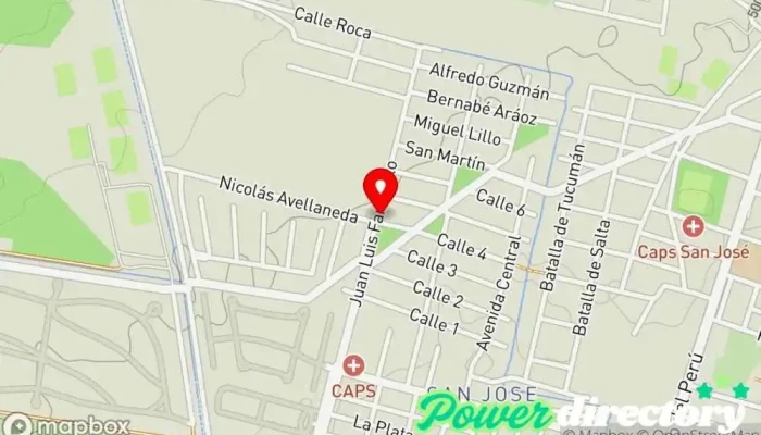 mapa de PANIFICACION LAS DELICIAS Panadería en Yerba Buena
