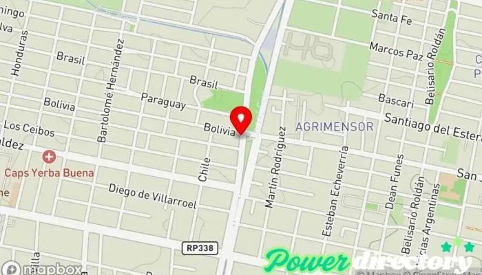 mapa de Panificacion Míguitas Panadería en Yerba Buena