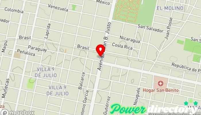mapa de Panificacion Molina Panadería en San Miguel de Tucumán