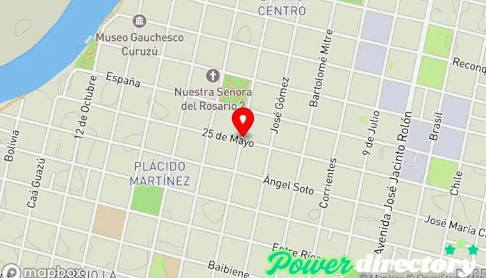 mapa de Panificadora Goya Panadería en Corrientes