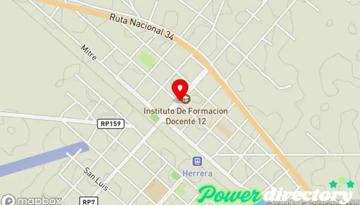 mapa de Panificadora Melek Panadería en Herrera