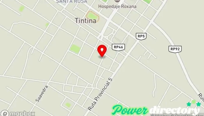 mapa de Panificadora SAMUEL Panadería en Tintina