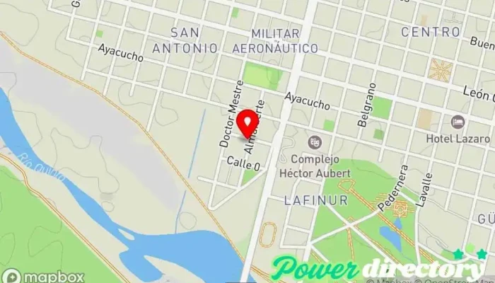 mapa de PANIFICADORA SAN JOSE Panadería, Tienda de golosinas en Villa Mercedes