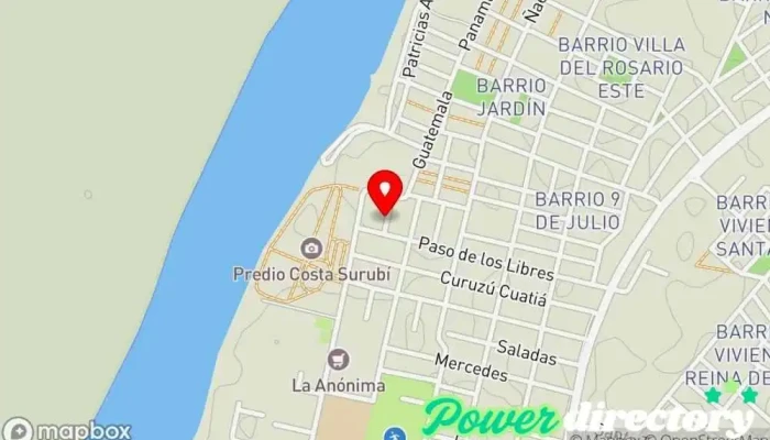 mapa de Panificados Don Juan Panadería en Goya