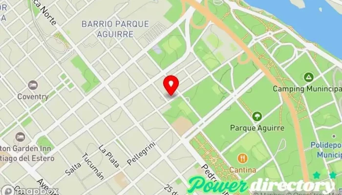 mapa de Para Saborear Pastelería en Santiago del Estero