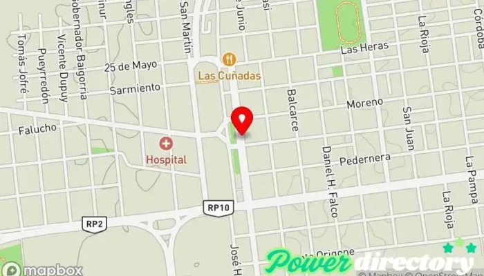 mapa de Pasteleria La Nona Luisa Pastelería en La Toma