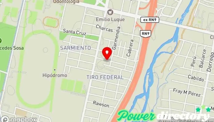 mapa de PASTELERIA y PANADERIA Panadería en San Miguel de Tucumán