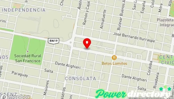 mapa de PHYSIS Gimnasio en San Francisco