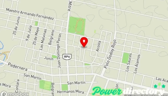 mapa de Pilates Concaran Gimnasio en Concaran
