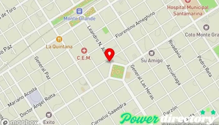 mapa de PRESTAMOS ALEM Agencia de préstamos en Gran Buenos Aires