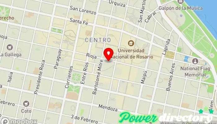 mapa de PRESTAMOS CON TARJETA DE CREDITO ROSARIO Agencia de préstamos, Banco, Agencia de informes crediticios en Rosario