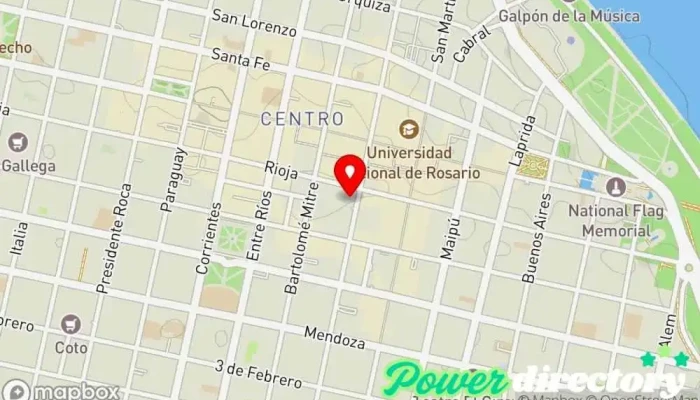 mapa de Prestamos con Veraz Rosario Agencia de préstamos en Rosario