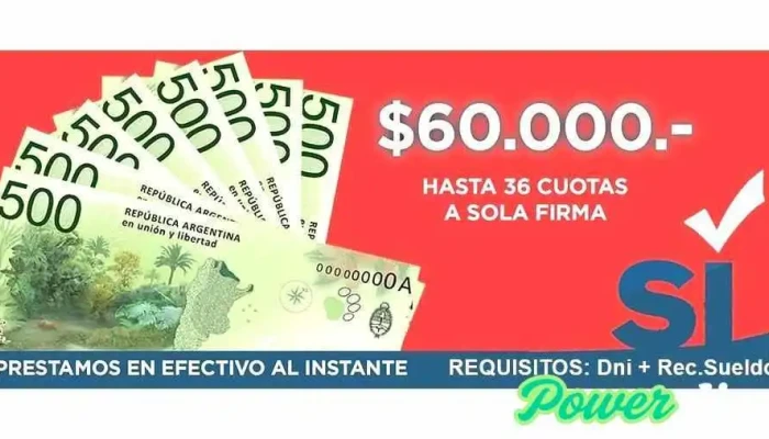 Prestamos Cordoba -  Promocion - Argentina