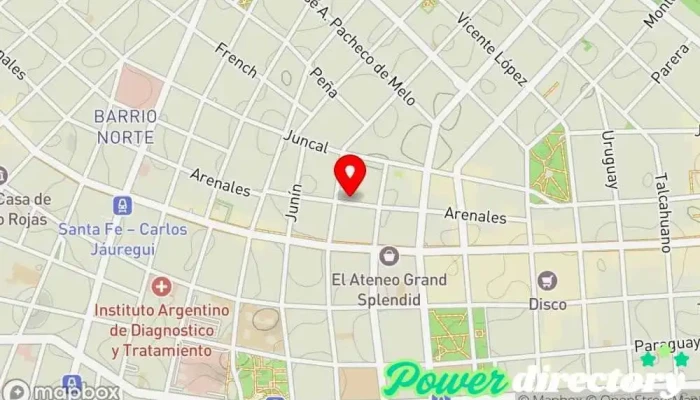 mapa de Pyra Consultores Agencia de préstamos en Cdad. Autónoma de Buenos Aires