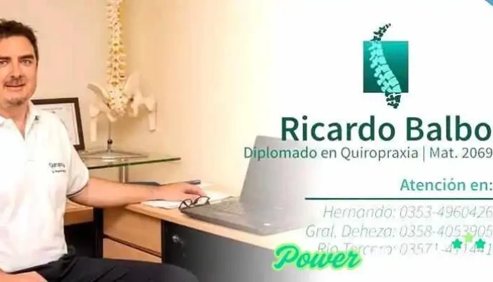 Quiropraxia Ricardo Balbo -  Del Propietario - Río Tercero