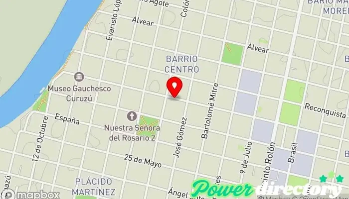 mapa de Rachel Bakery & Coffee Pastelería en Goya