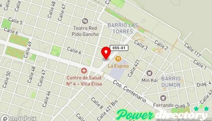 mapa de Rapicuotas Agencia de préstamos en Villa Elisa