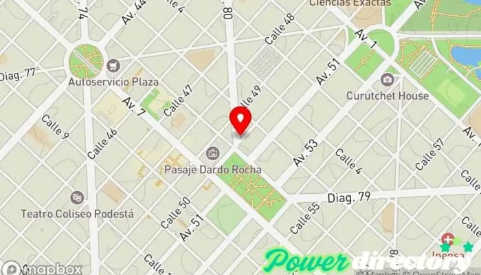 mapa de Rapicuotas Agencia de préstamos en La Plata