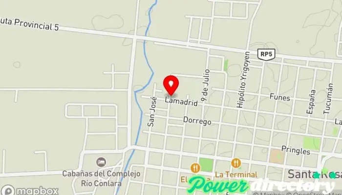 mapa de Rapipago Servicio de transferencias de dinero en Santa Rosa del Conlara